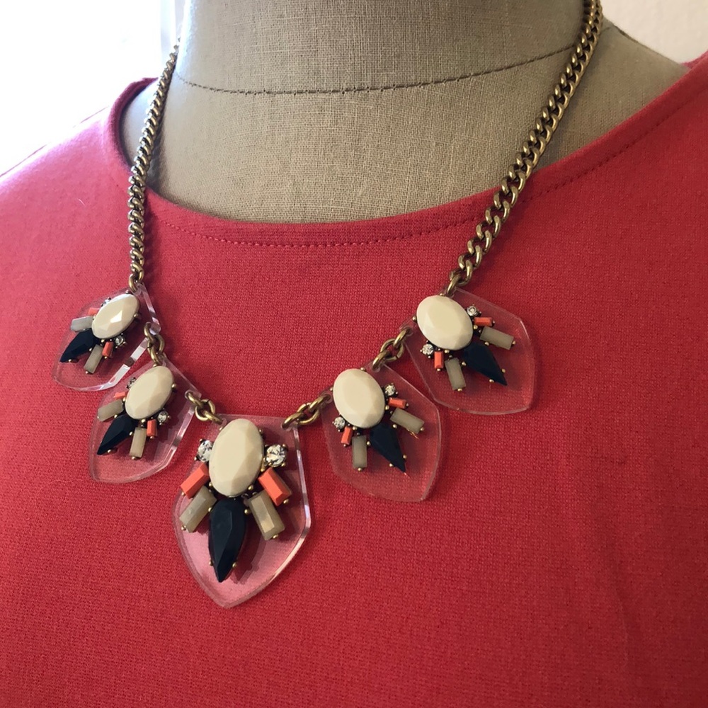 Springy J. Crew Statement Necklace - Picture 2 of 4